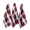 DII® Tri-Color Checkered Dish Towels, 3ct.